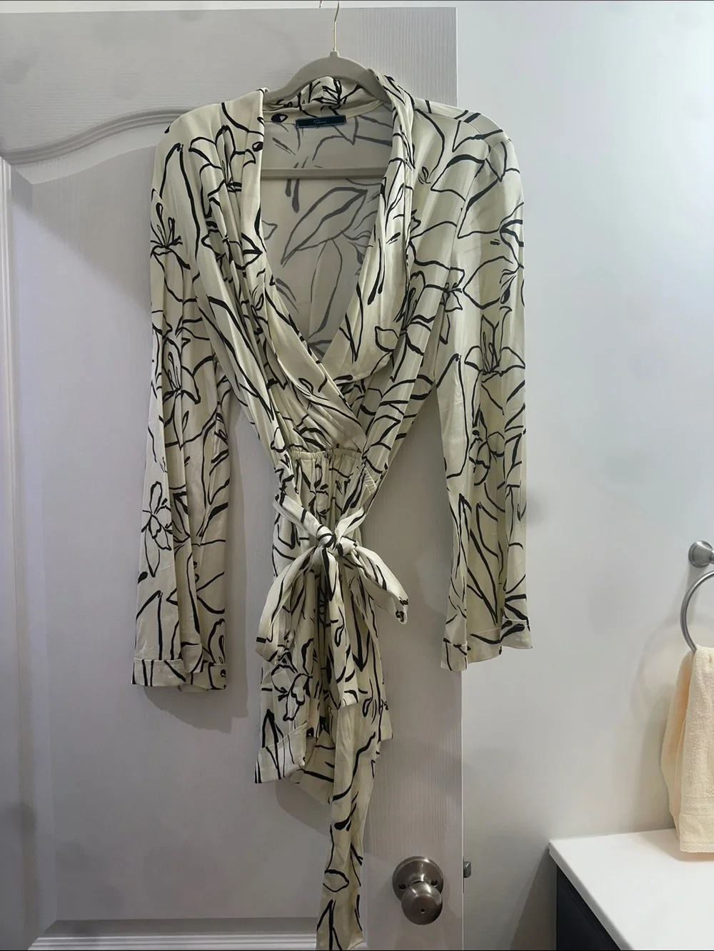 Silk romper